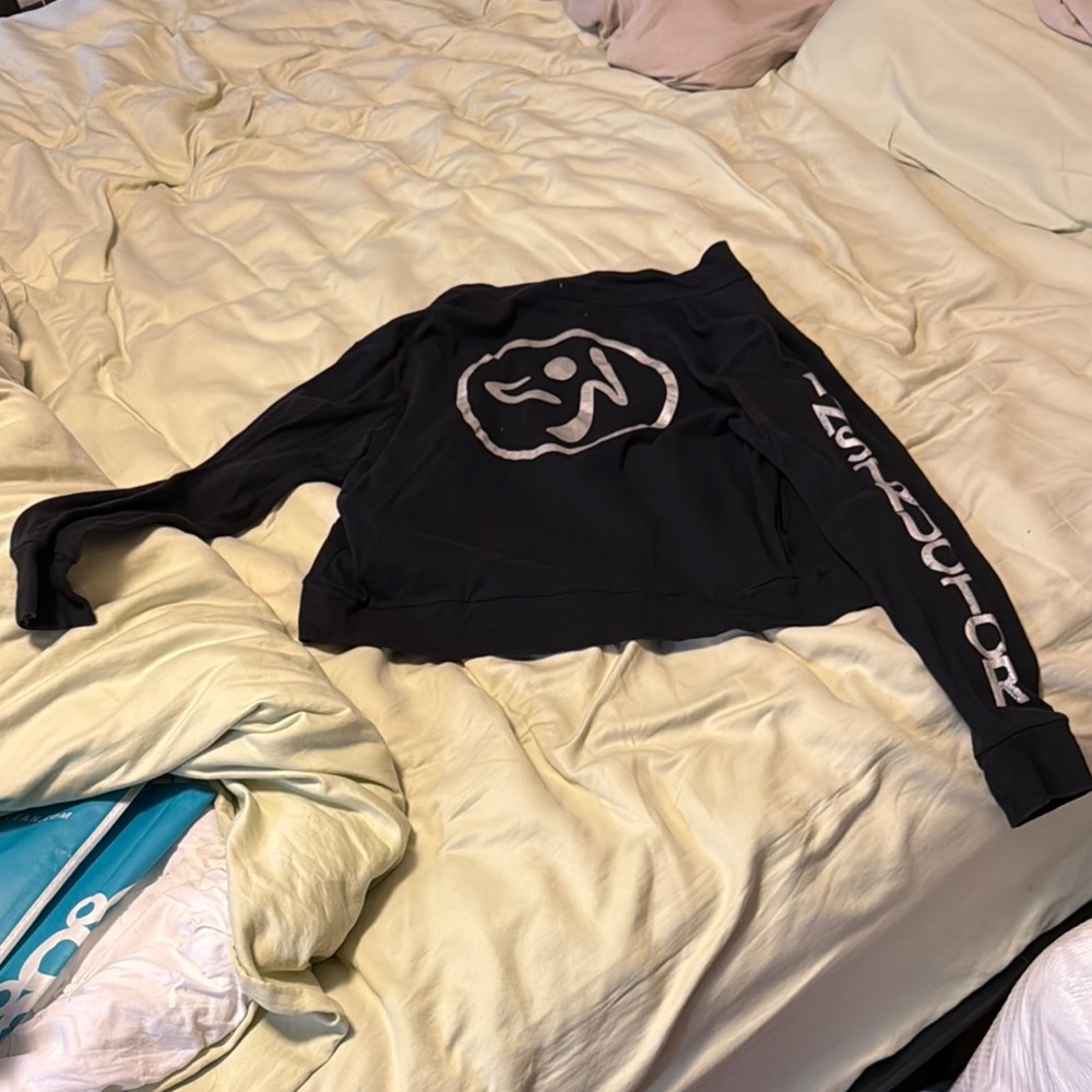 Zumba Fitness Black Zip-Up Jacket